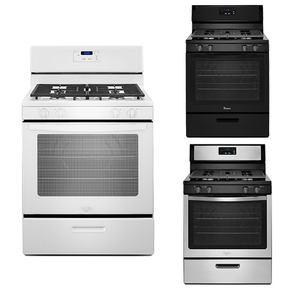 Deluxe Gas Range – White or Black