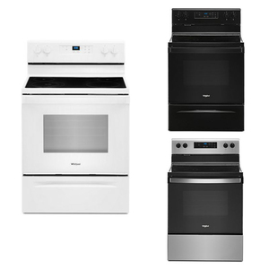Smooth Surface Electric Range – White, Black, Stainless