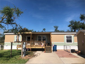Suzy Citek's Cavco home that survived a hurricane | Customer Testimonials | Cavco Manufacturing