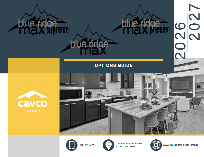 Blue Ridge Max Options Guide