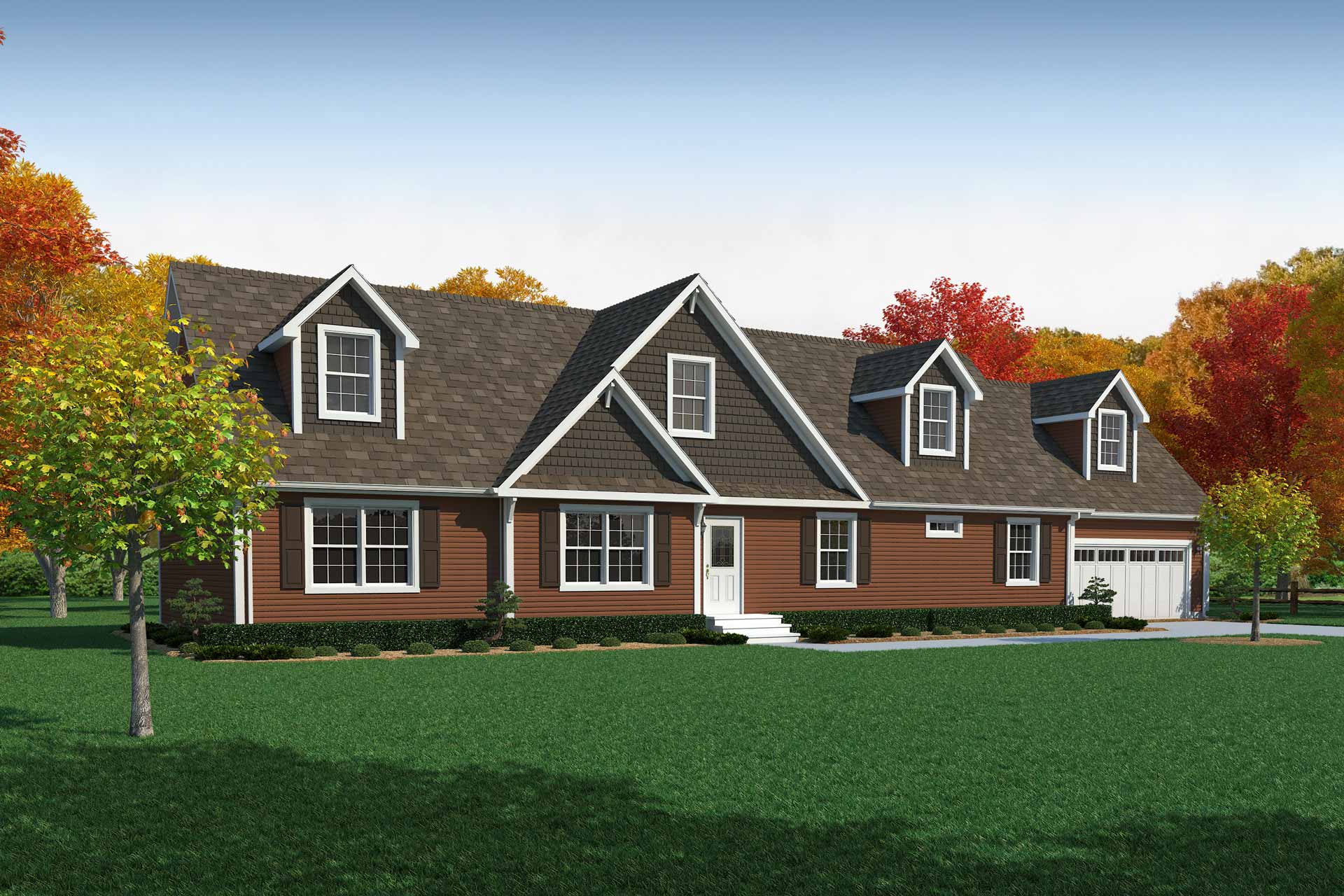 Constructed to state building codes, Cavco - Emlenton offers Ranch, Cape Cod, and Two-Story homes, in a multitude of sizes!