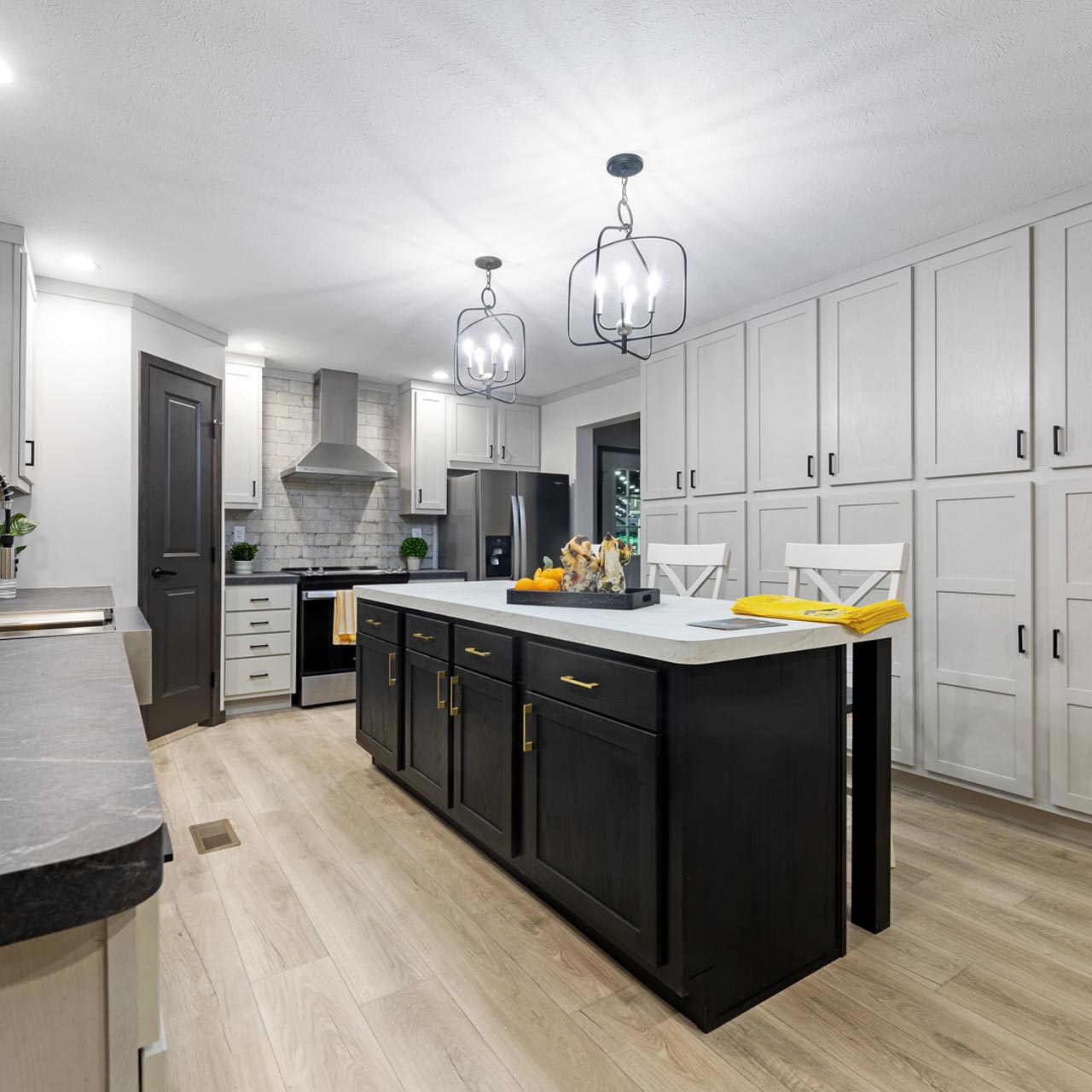 Bright, modern kitchen in an Cavco – Nappanee modular home