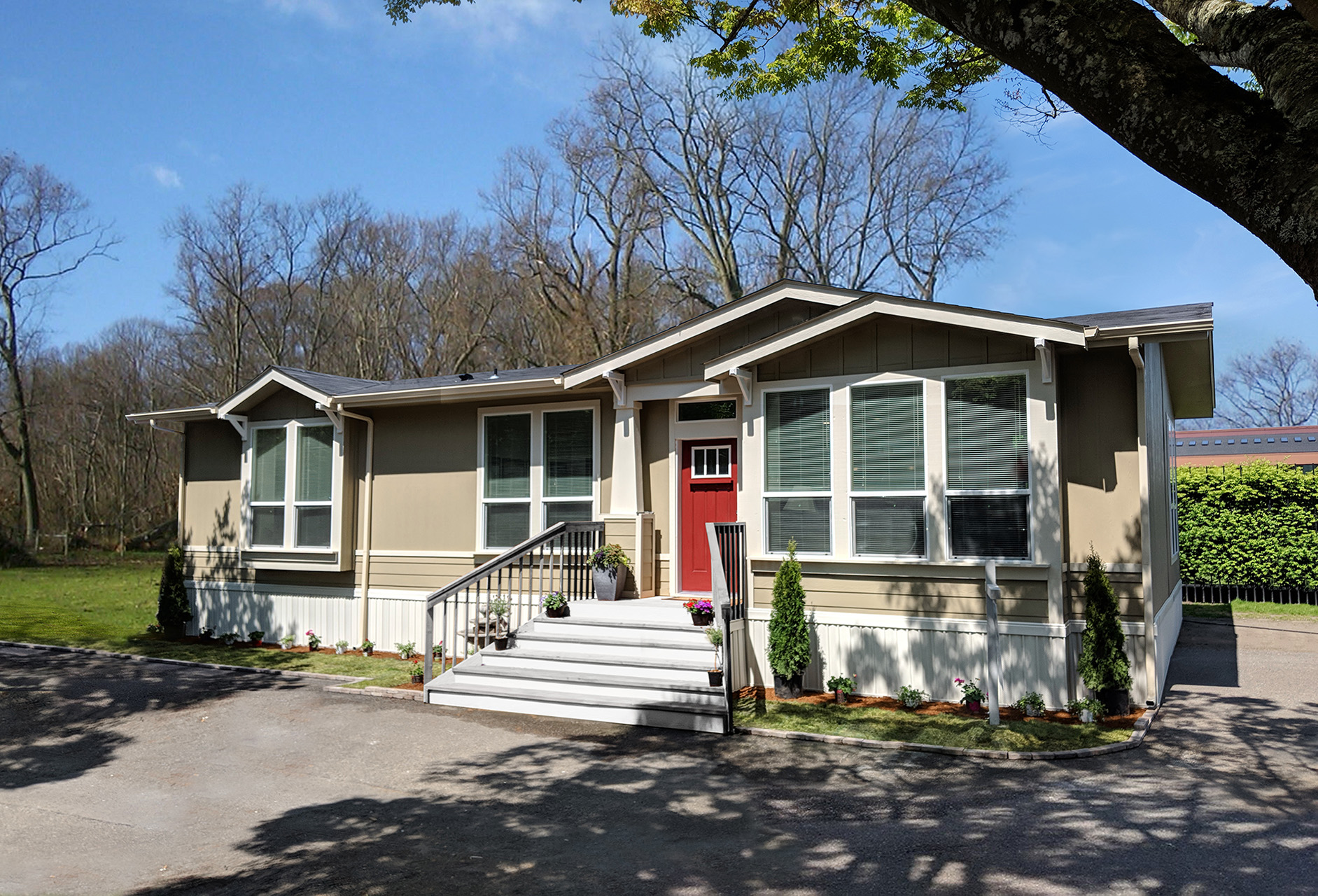 modular home built by Palm Harbor Homes, Millersburg, Oregon